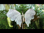 Precious Crystal Butterfly Wings with Stand (Chrysophrase)