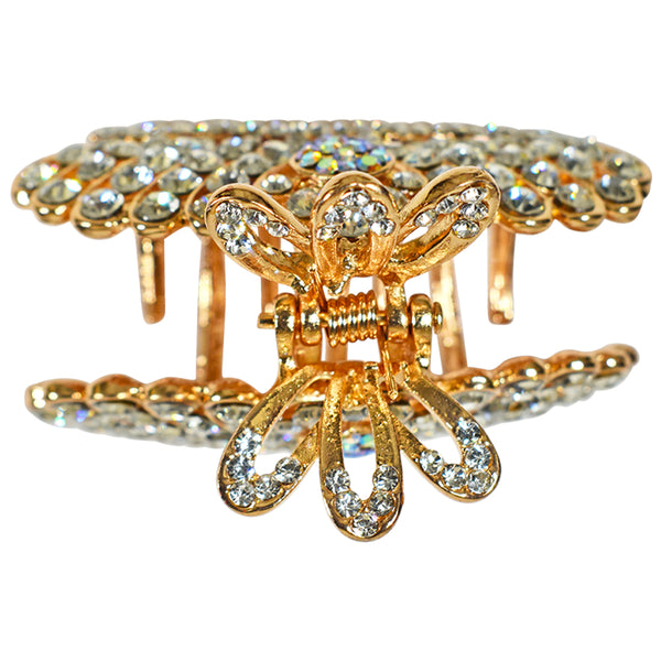 Royal Crown Small Hair Claw Clip (Goldtone) – Kirks Folly