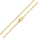 Heather B. Moore 2mm 14k Yellow Gold Chain (18" Length)