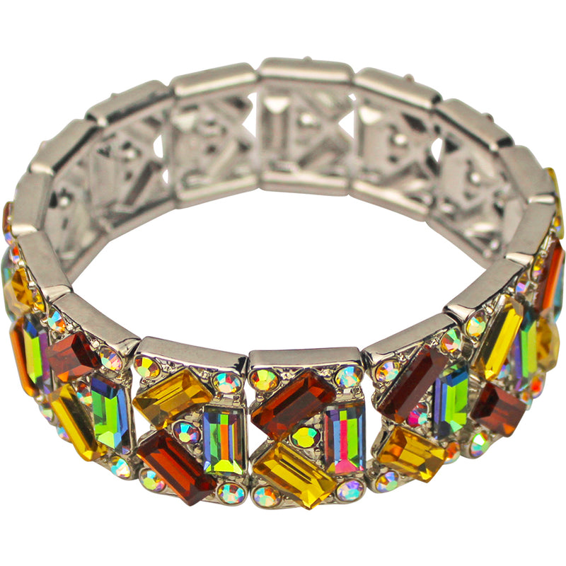 Divine Stretch Bracelet (Silvertone/Average)