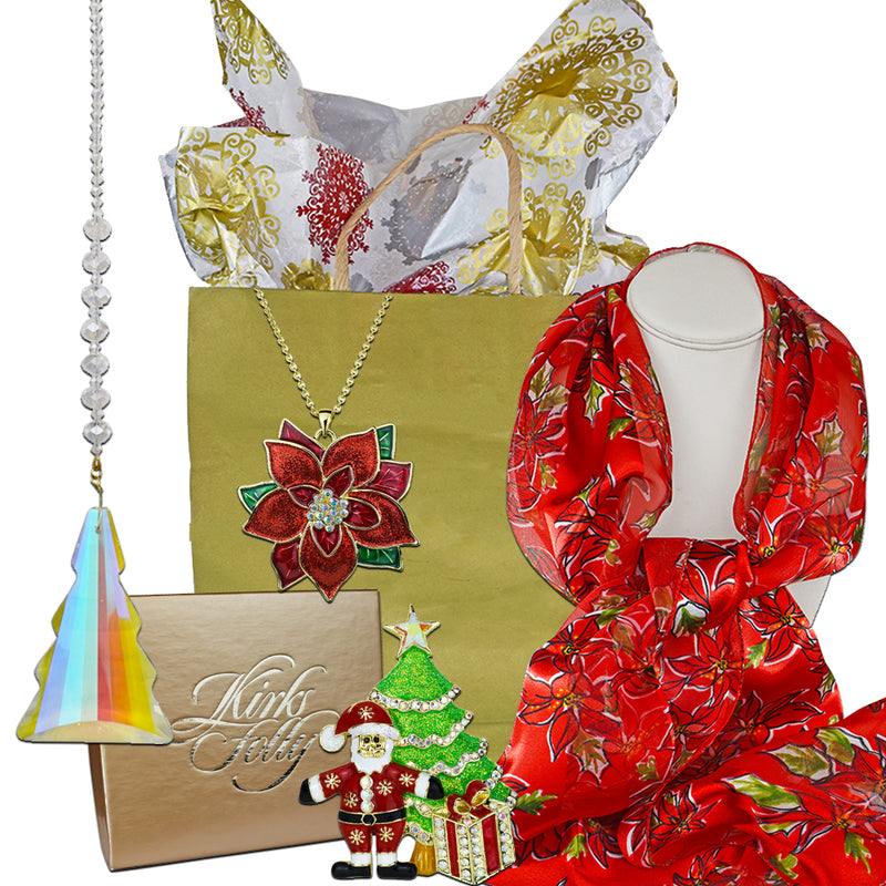 Crystal Wonderland 8pc Magic Mystery Bag (Goldtone)