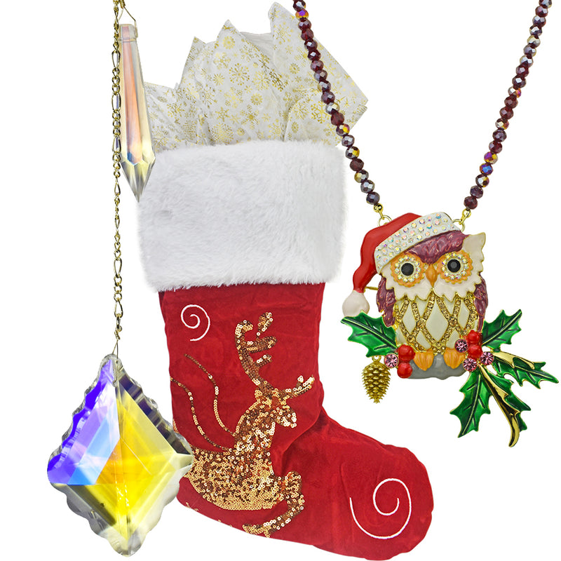 Holiday Magic 7pc Holiday Treasure Bag (Goldtone)