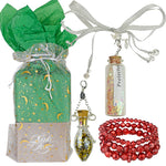 Angel Wishes Holiday 6pc Treasure Bag (Sterling Silvertone)