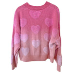 Cotton Candy Fairy Sweetheart Sweater (Pink Ombre)