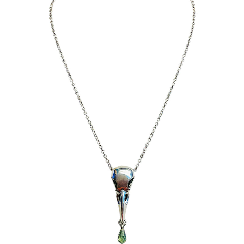 "One Of A Kind" Ravens Watch Necklace (Silvertone)