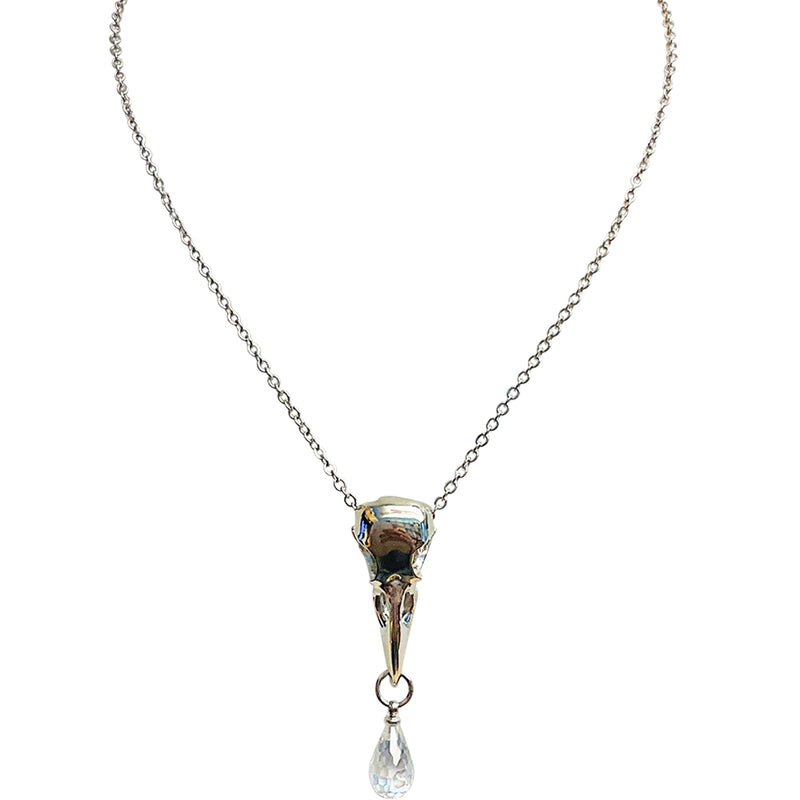"One Of A Kind" Ravens Watch Necklace (Silvertone)