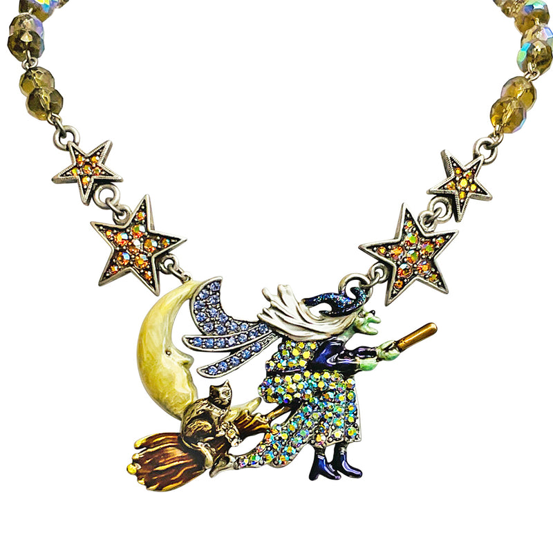 Season Of The Witch Necklace (Silvertone)