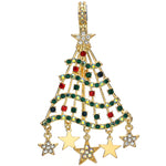 Dancing Delight Christmas Tree Magnetic Enhancer (Goldtone)