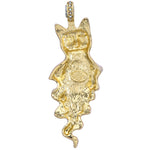 Ghost Kitty Magnetic Enhancer (Goldtone/White)