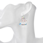 Ship Of Dreams Leverback Earrings (Sterling Silvertone)