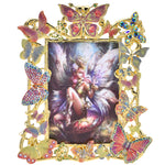 Fantasia Fairyland Butterfly Picture Frame (Goldtone)