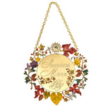 Goddess Seaview Moon Festival Of Fall Magic Ornament (Goldtone)