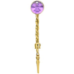 Illusion Seaview Moon Bracelet Buddy (Goldtone/Violet)