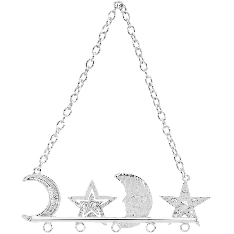 Venus Moon Shadow Stardust Accessory Holder (Sterling Silvertone)