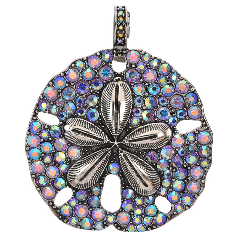 Ocean Dreams Sand Dollar Magnetic Enhancer (Silver Ox)