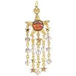 Mystic Goddess Fantasia Starlight Open Ring Charm (Goldtone/Mystic Iridis)