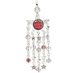 Mystic Goddess Fantasia Starlight Open Ring Charm (Sterling Silvertone/Mystic Iridis)