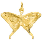 Fantasia Luna Moth Open Ring Charm (Goldtone)