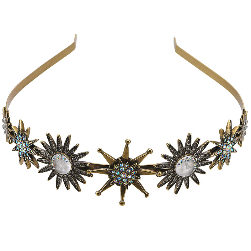 Seaview Moon Star Queen Headband  