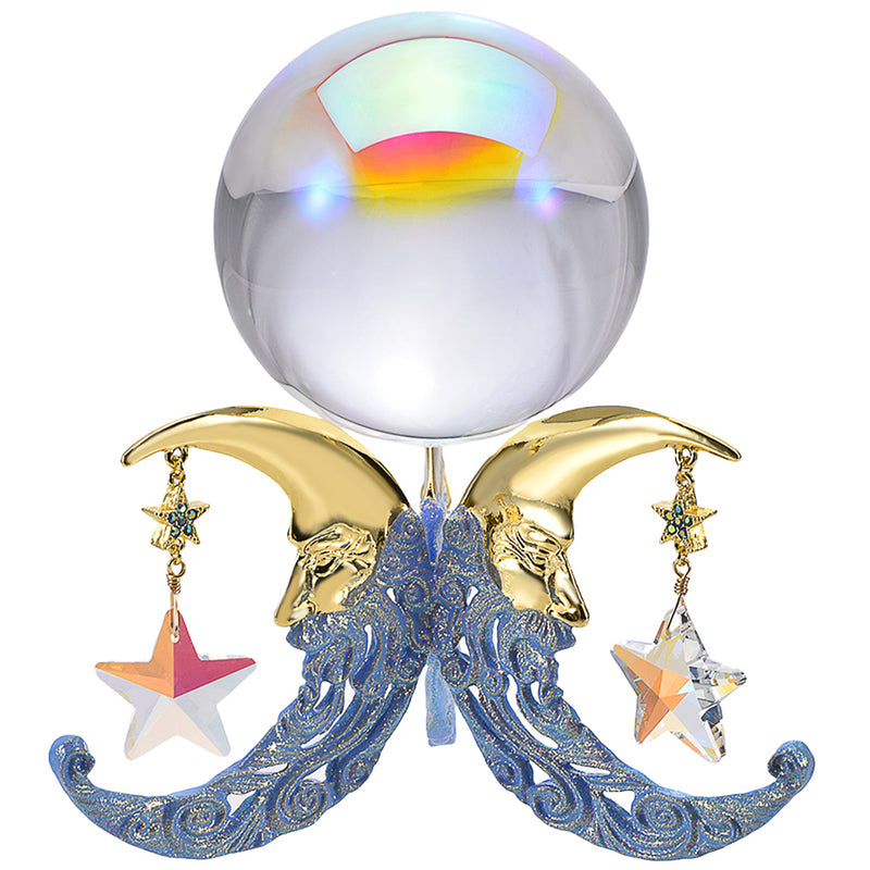 Moon Dance Crystal Gazing Globe (Goldtone)