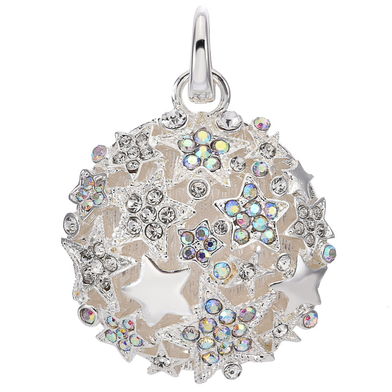 Cisco Disco Starlight Open Ring Charm (Sterling Silvertone)