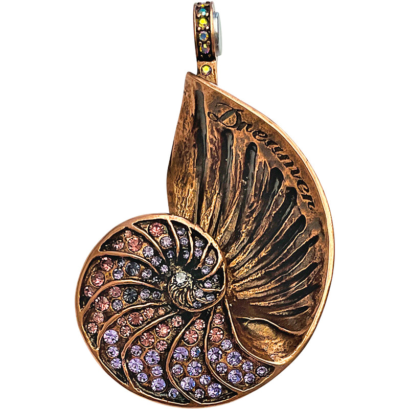 "One Of A Kind" Dreamer Nautilus Magnetic Enhancer (Copper Ox)