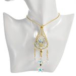 Starlight Spell Caster 30" Necklace (Goldtone)