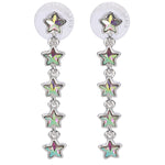 Stardust Dream Pierced Earrings (Sterling Silvertone)