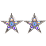 Starlight Dream Pierced Earrings (Silver Ox)
