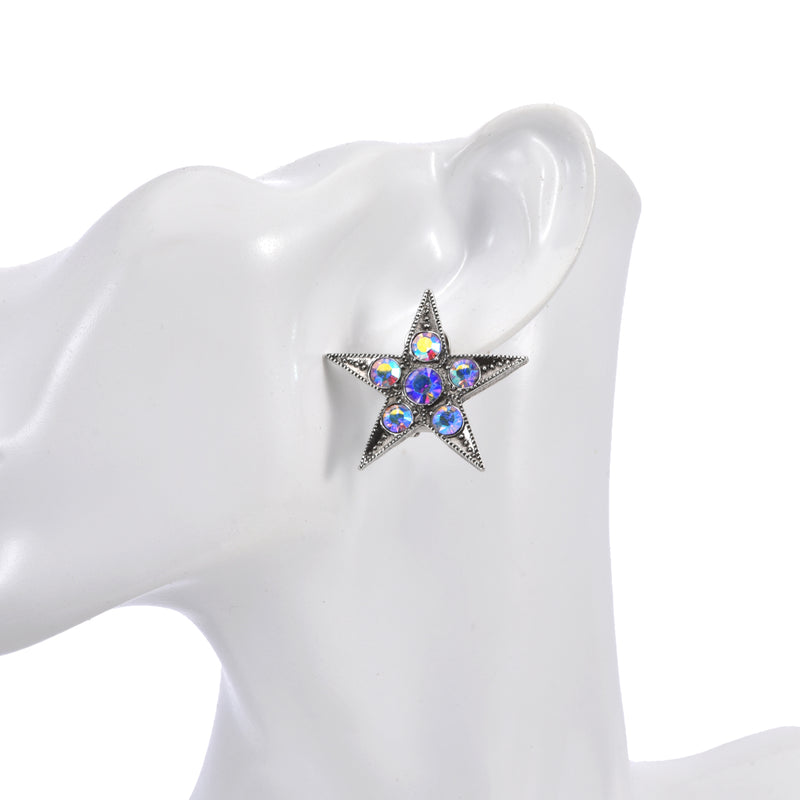 Starlight Dream Pierced Earrings (Silver Ox)