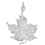Festival Of Fall Open Ring Charm (Sterling Silvertone)