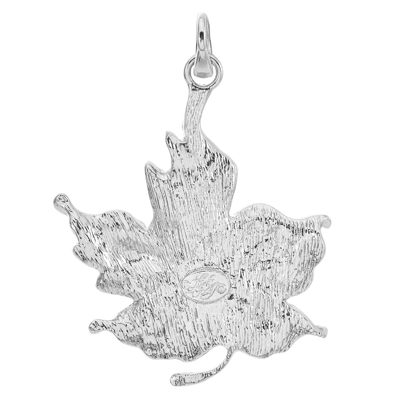 Festival Of Fall Open Ring Charm (Sterling Silvertone)