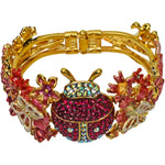 Lady Bird Cuff Bracelet (Goldtone)