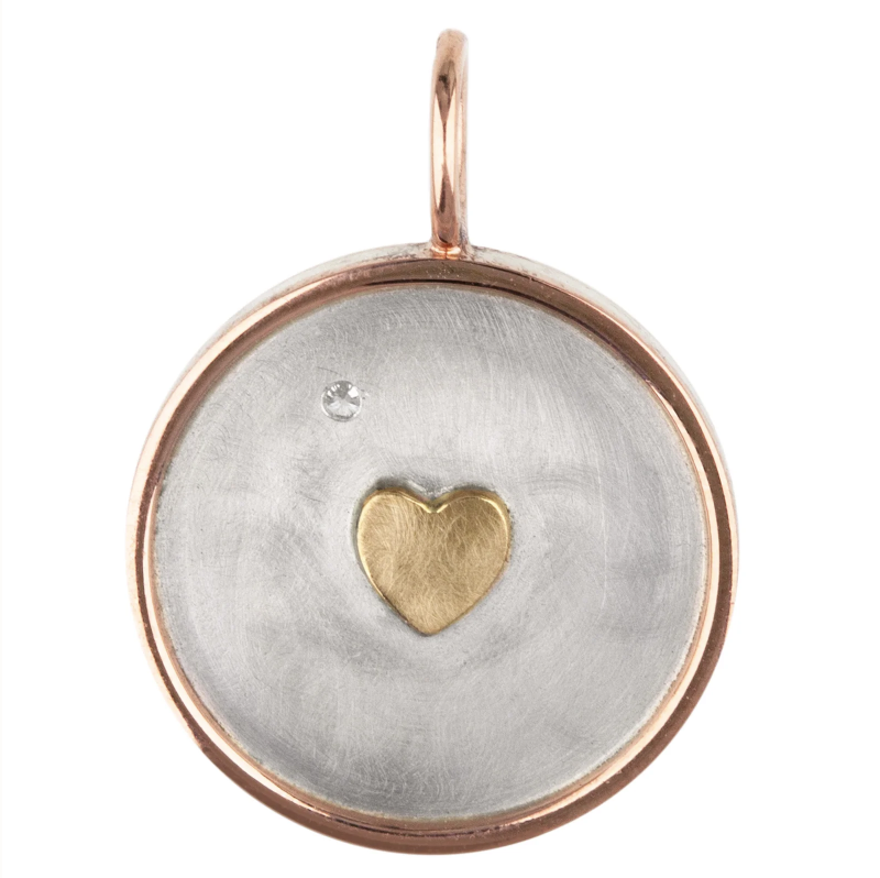 Heather B. Moore Mama Bear Round Charm