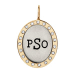 Heather B. Moore Monogram Oval Charm