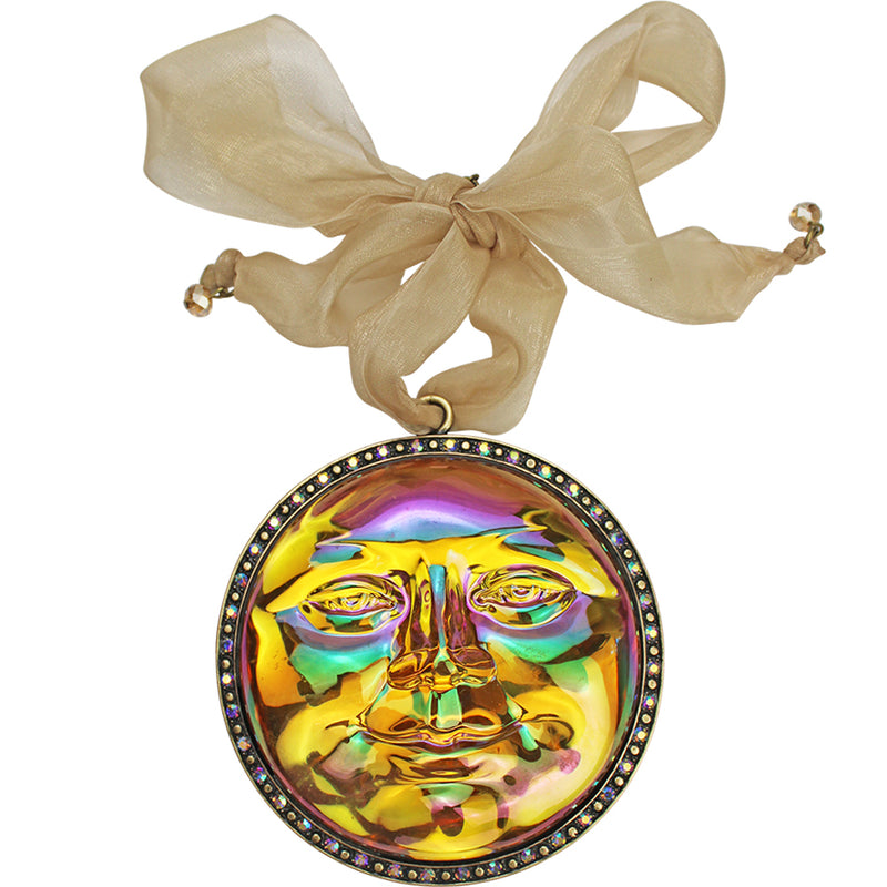 Seaview Water Moon Ornament (Brass Ox)
