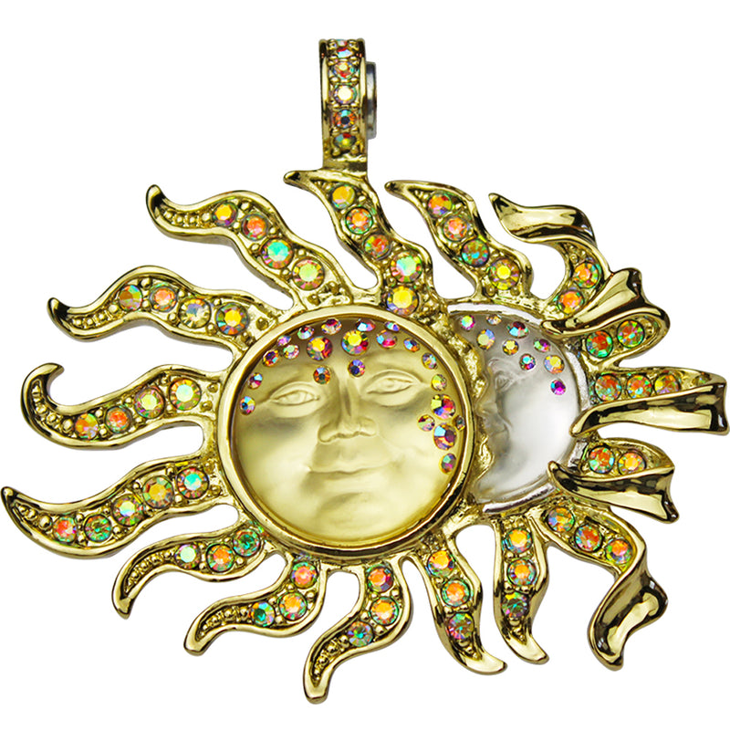 "One Of A Kind" Sunshine Goddess Seaview Moon Magnetic Enhancer (Goldtone)