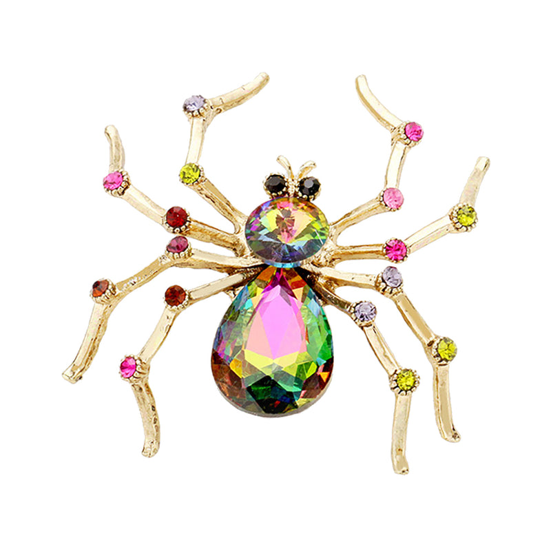 Web Weaver Spiderella Pin (Goldtone)