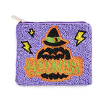 Jack O' Thunder Beaded Mini Pouch Bag