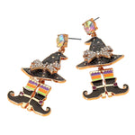 Practical Magic Witchy Pierced Earrings (Goldtone)