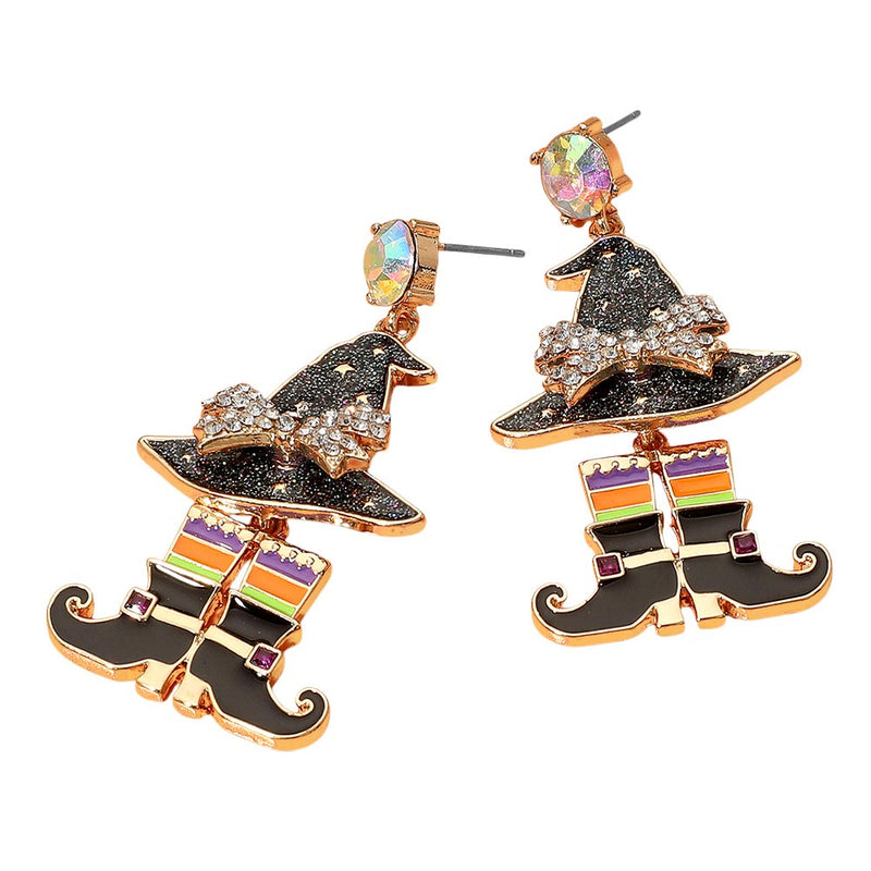 Practical Magic Witchy Pierced Earrings (Goldtone)