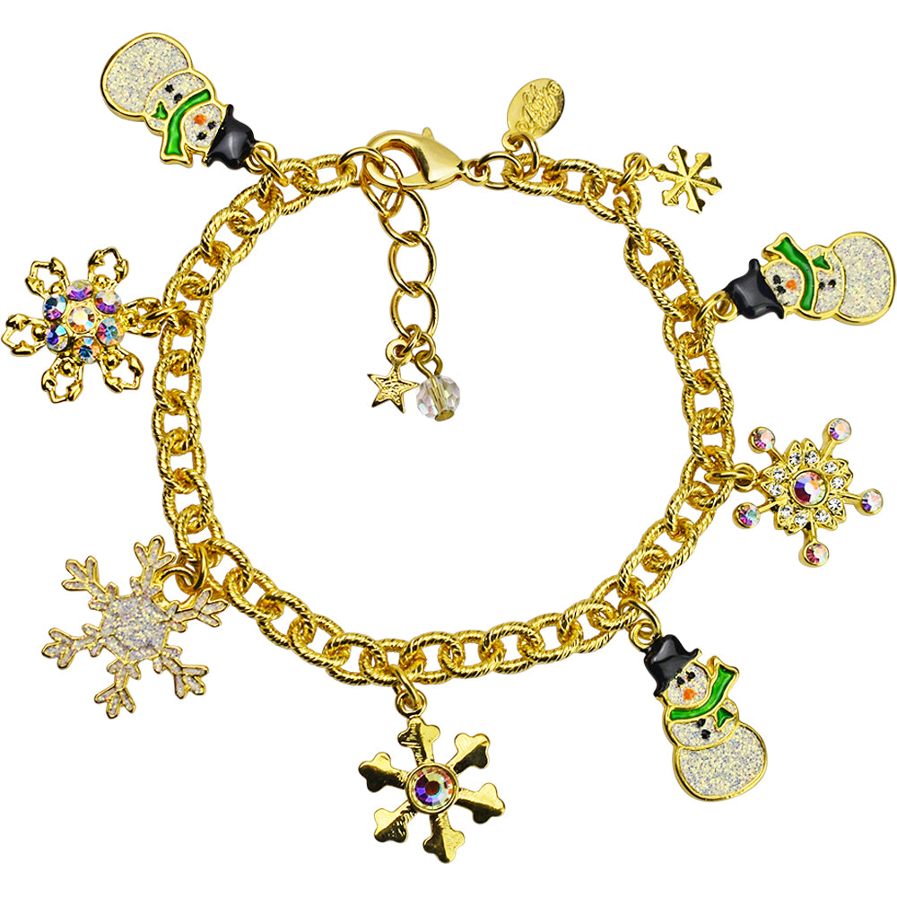 Kirks folly flurries, snowflake cheapest charm bracelet