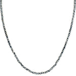 Shimmer Bead 32" Necklace (Goldtone/Hematite)