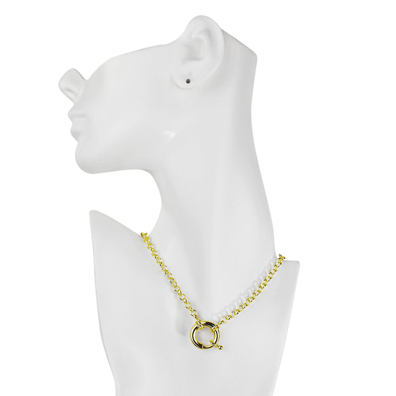 Veronika Knot Front Clasp Necklace