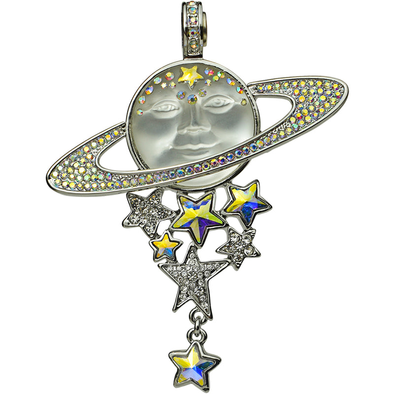 "One Of A Kind" Solar Galaxy Venus Seaview Moon Magnetic Enhancer (Silvertone/Crystal Ab) (Copy)