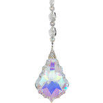 Camelot Crystal Shimmer 20" Ornament (Sterling Silvertone)