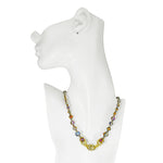 Belle Of The Ball Beaded Magnetic Interchangeable Necklace (Goldtone/Iridis)