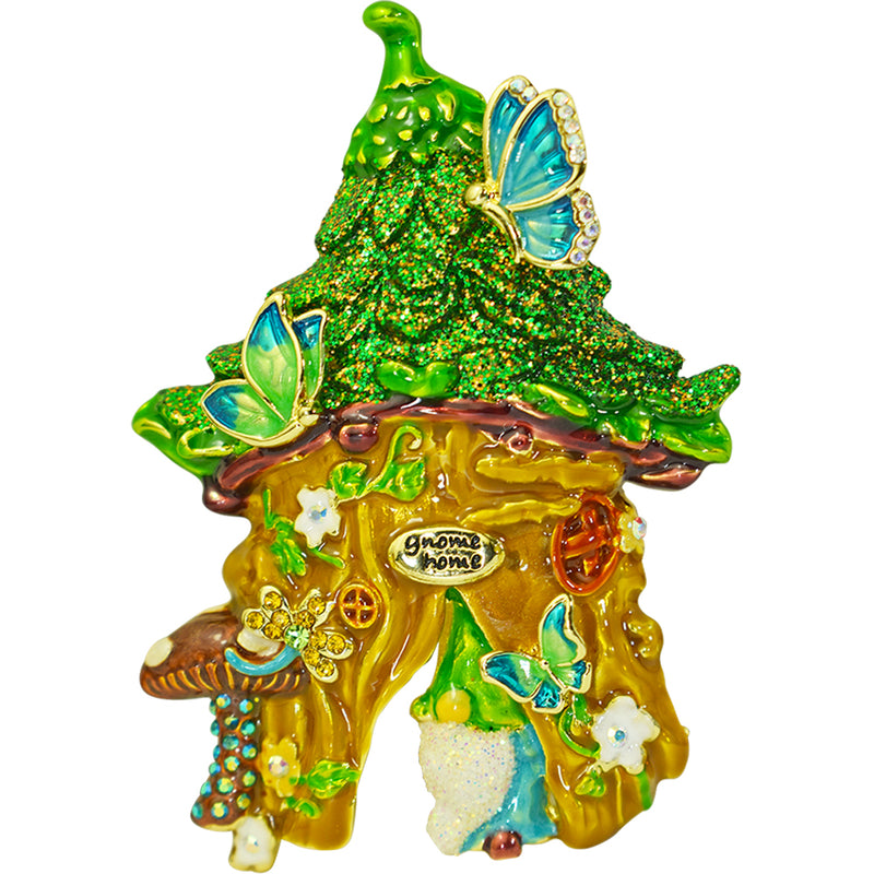 Gnome Home Pin Pendant (Goldtone)