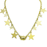 Starry Night Magnetic Interchangeable Necklace (Goldtone)