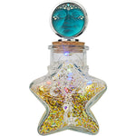 Grand Dutchess Seaview Moon Follydust Light Up Bottle (Sterling Silvertone/Teal)